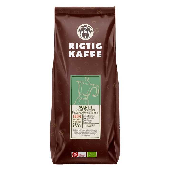 Rigtig Kaffe Organic Mount H 15x400g