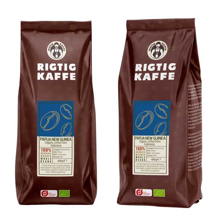 Rigtig Kaffe Organic Papua New Guinea 15x400g