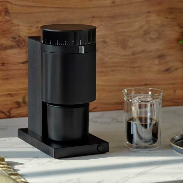 Fellow Opus Espressokvarn Matt Svart – 2024 modell