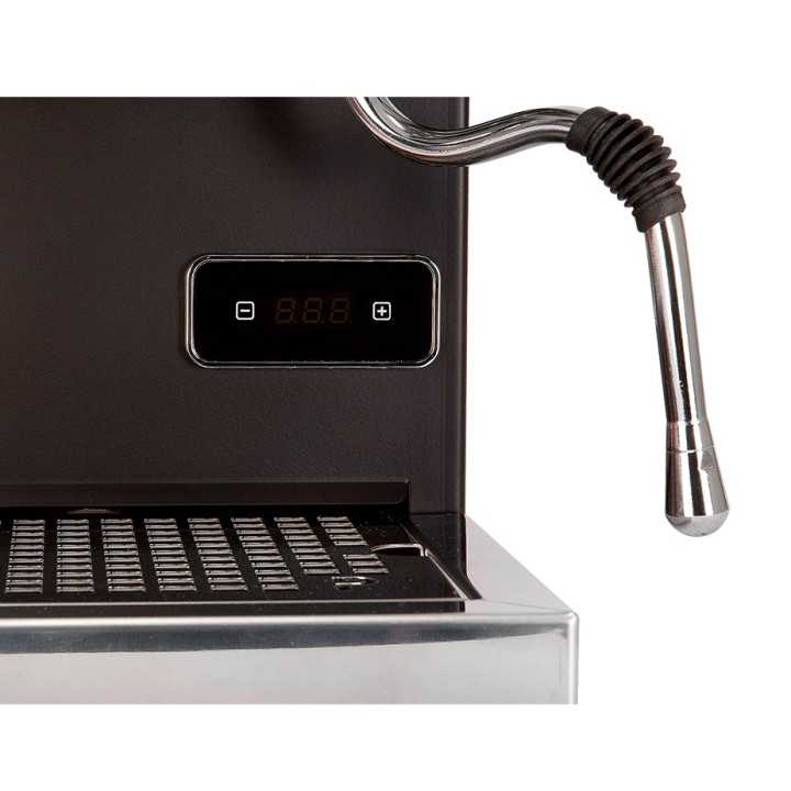 Profitec GO Matt Svart Espressomaskin Inkl. Eureka Mignon Bravo Espressokvarn, Kaffevåg & Baristautrustning