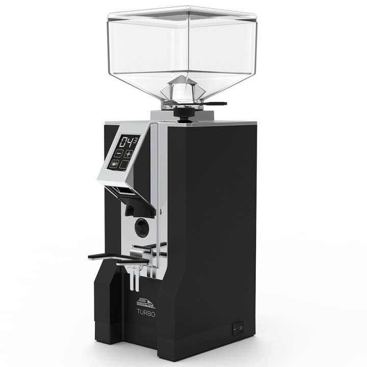 Eureka Mignon Turbo Krom/Svart Espressokvarn
