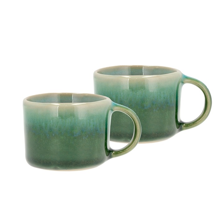 Villa Collection Styles Espressokopp 8 cl 2 st Grön/Blå