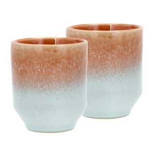 Villa Collection Styles Mugg 18 cl 2 st Blå/Amber