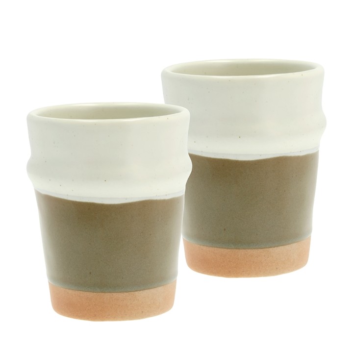 Villa Collection Evig Mugg 35 cl 2 St Brun/Kräm