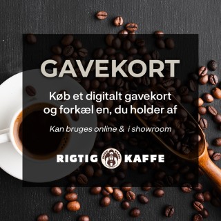 Presentkort till Rigtig Kaffe Presentkort till Rigtig Kaffe