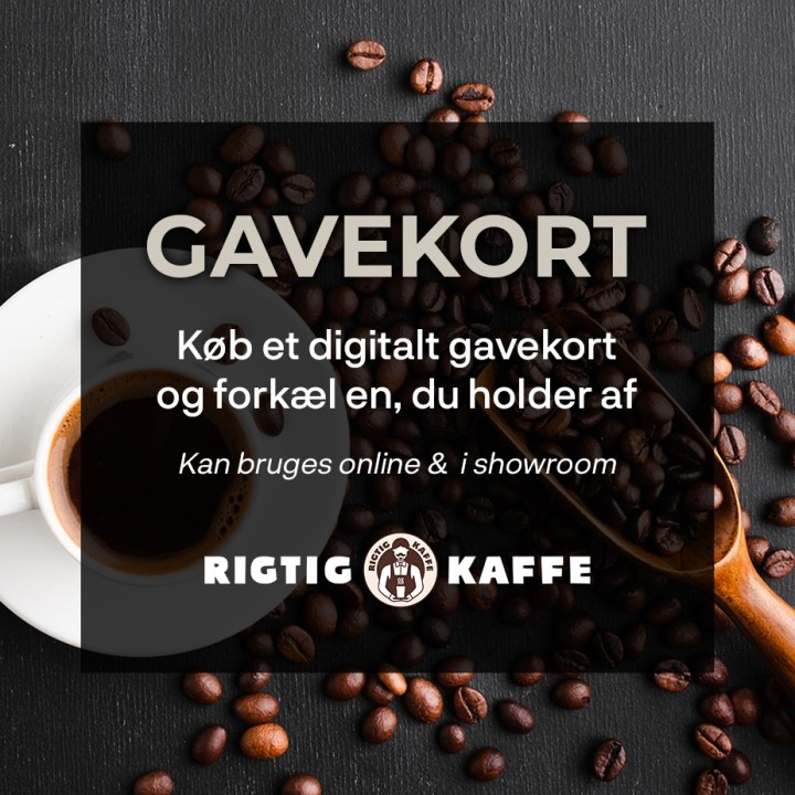 Presentkort till Rigtig Kaffe