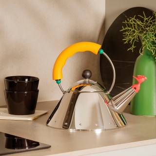 Alessi 9093 Vattenkokare Gul 1 L