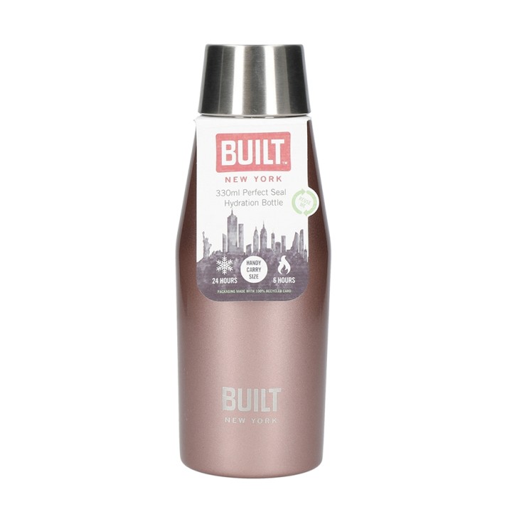 BUILT Perfect Seal Termosflaska 0,33 L Rose Gold