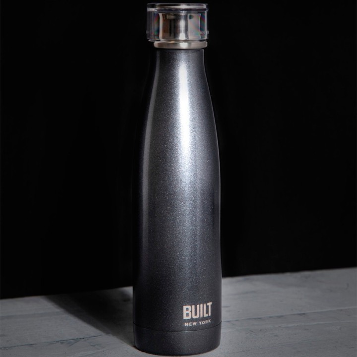 BUILT Perfect Seal Termosflaska 0,5 L Charcoal