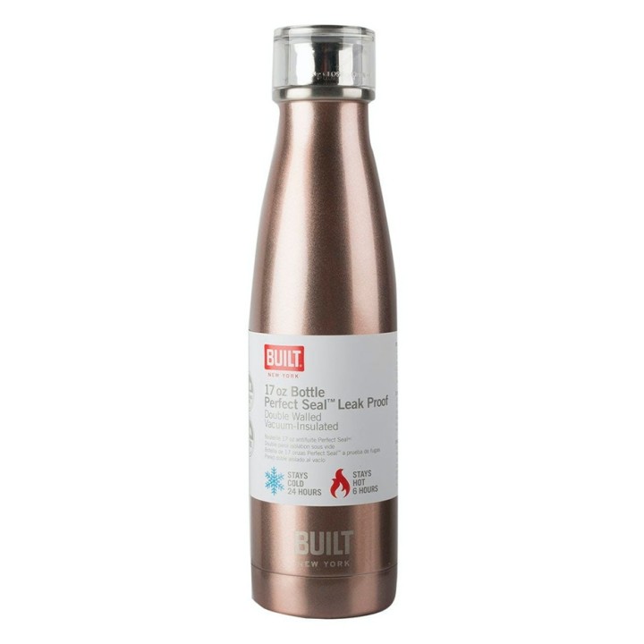 BUILT Perfect Seal Termosflaska 0,5 L Rose Gold