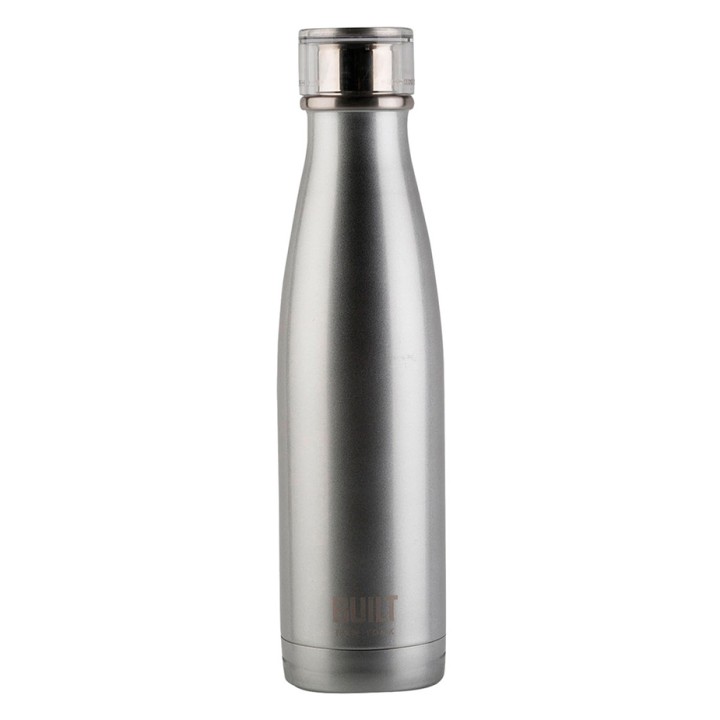 BUILT Perfect Seal Termosflaska 0,5 L Silver