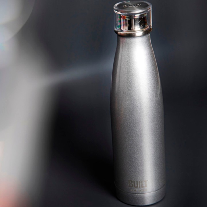 BUILT Perfect Seal Termosflaska 0,5 L Silver