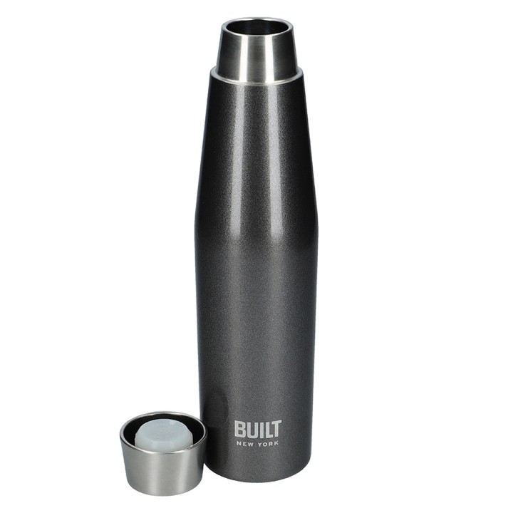 BUILT Perfect Seal Termosflaska 0,54 L Charcoal