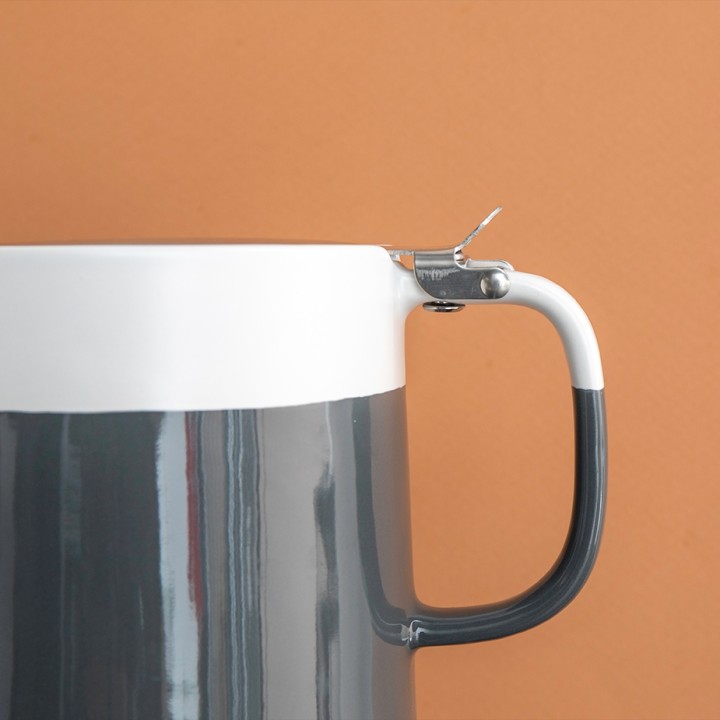 La Cafetière Barcelona 4 Koppar Tebryggare Cool Grey