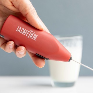 La Cafetière Mjölkskummare Röd
