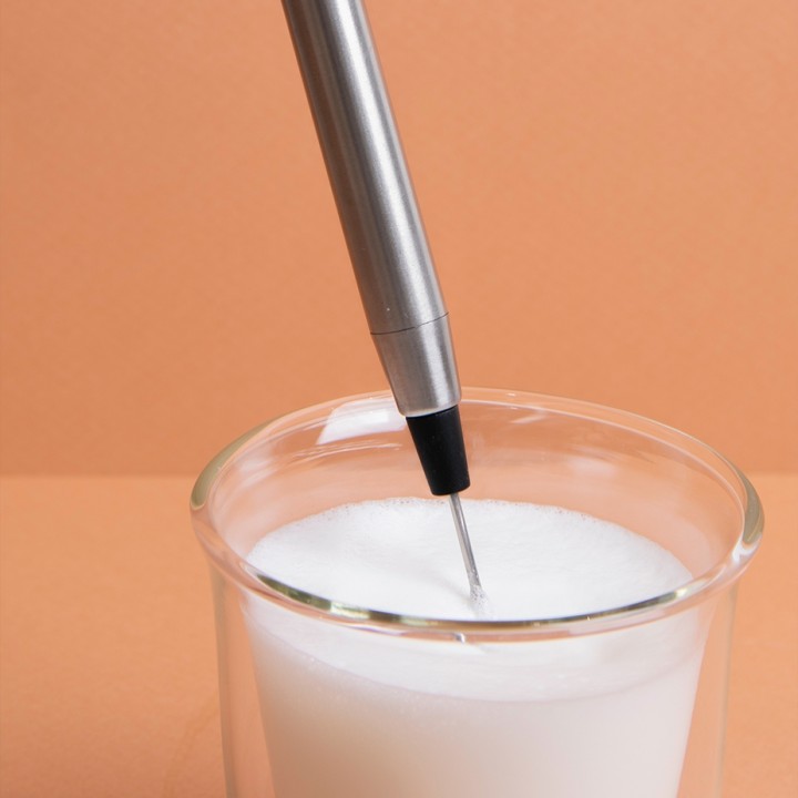 La Cafetière Mjölkskummare Stål