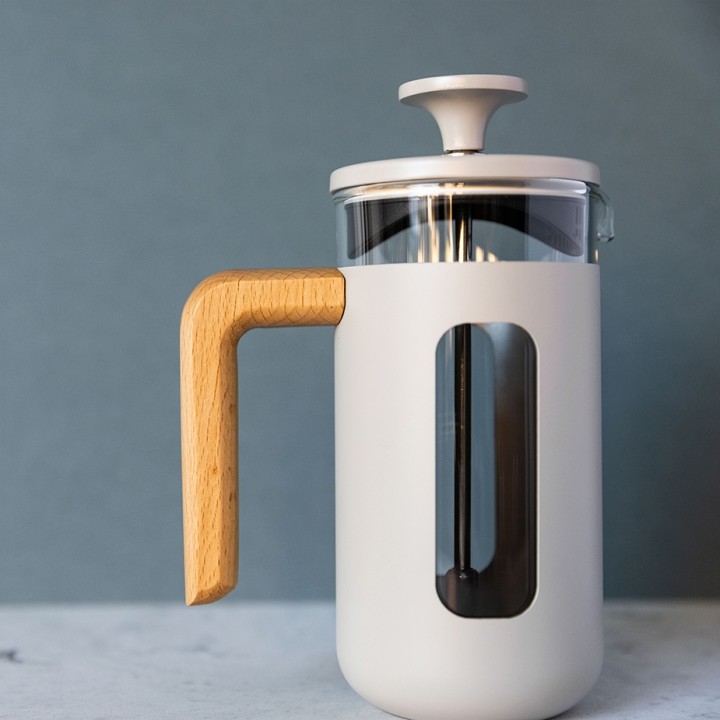 La Cafetière Pisa 8 Koppar Kaffepress Beige