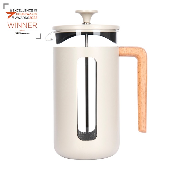 La Cafetière Pisa 8 Koppar Kaffepress Beige