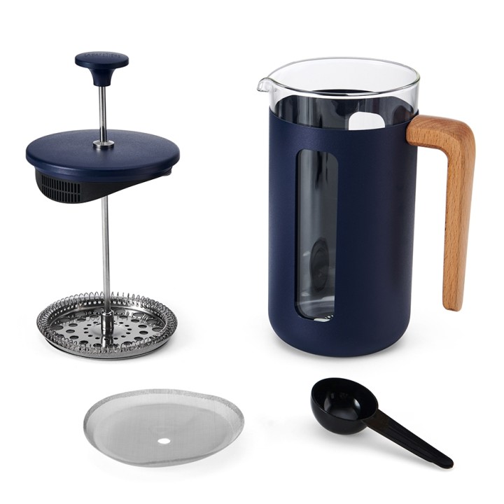 La Cafetière Pisa 8 Koppar Kaffepress Navy