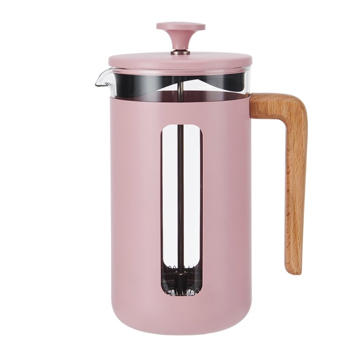 La Cafetière Pisa 8 Koppar Kaffepress Pink