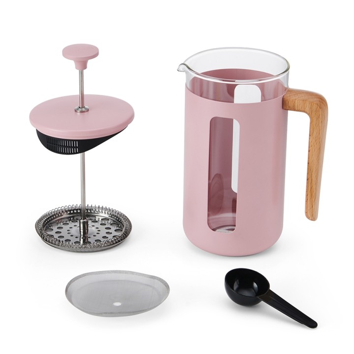 La Cafetière Pisa 8 Koppar Kaffepress Pink
