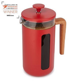 La Cafetière Pisa 8 Koppar Kaffepress Röd