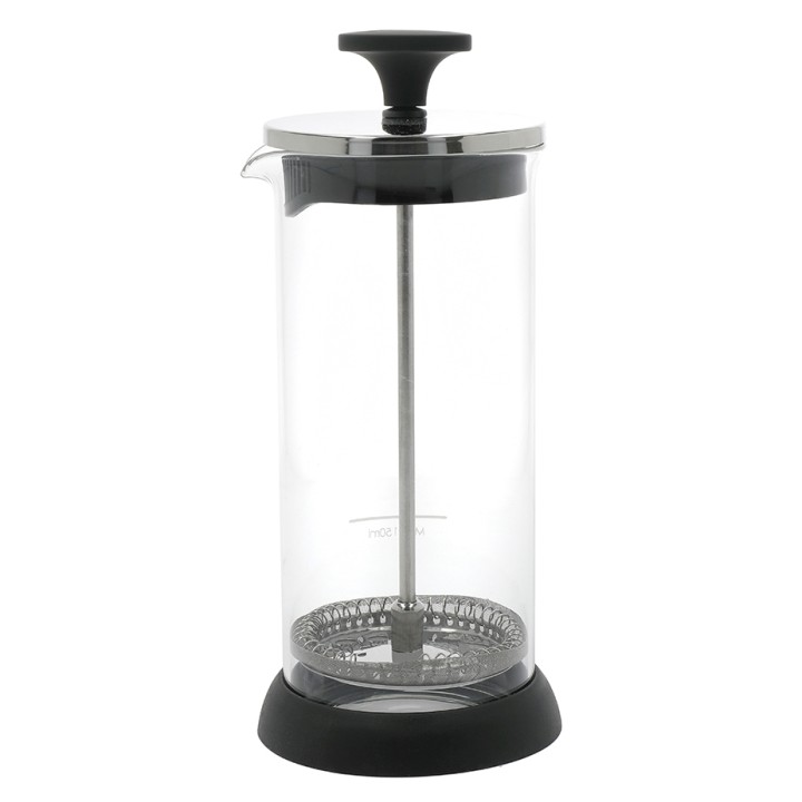 La Cafetière Mjölkskummare Glas/Svart