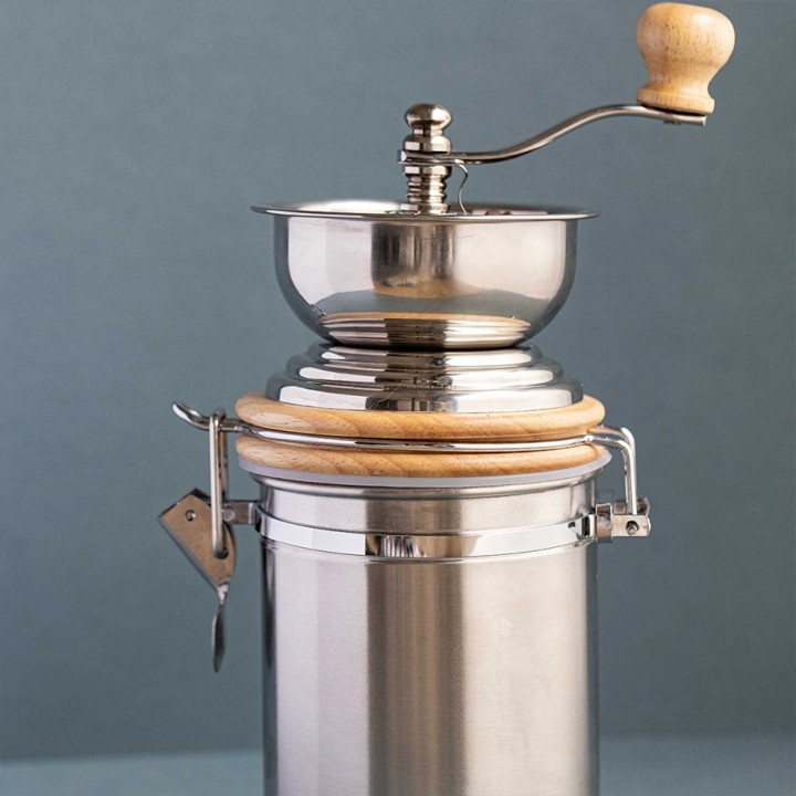 La Cafetière Kaffekvarn Manuell Stål