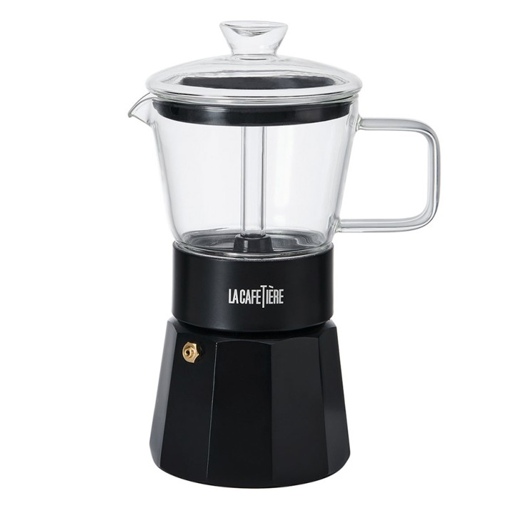 La Cafetière Verona 6 Koppar Mokabryggare Svart