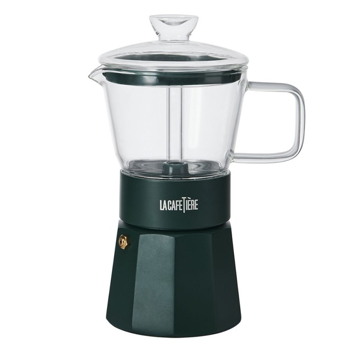 La Cafetière Verona 6 Koppar Mokabryggare Grön