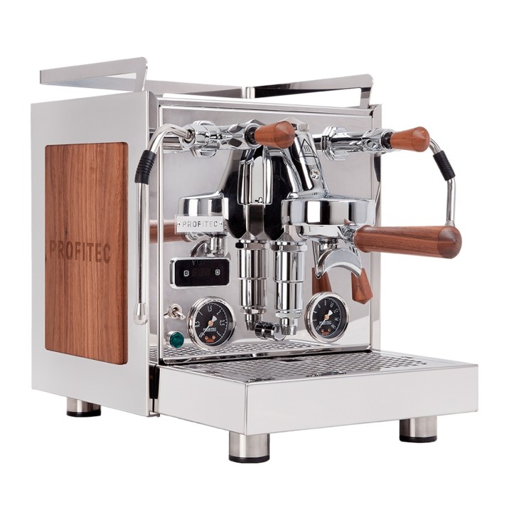 Profitec Pro 600 Devils Edition Valnötsträd Inkl. Eureka Mignon Libra Espressokvarn