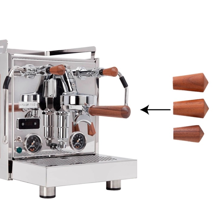 Profitec Pro 600 Devils Edition Valnötsträd Inkl. Eureka Mignon Libra Espressokvarn