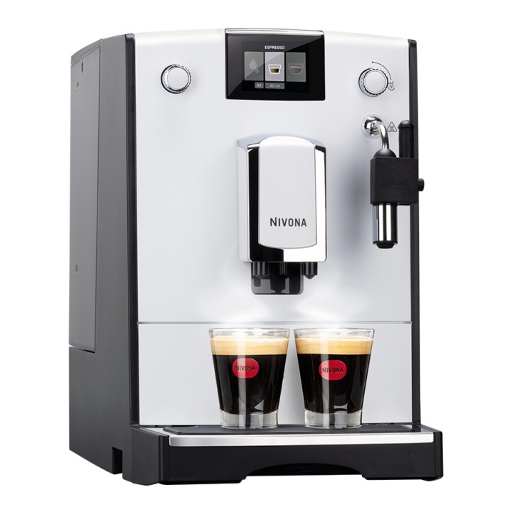 Nivona NICR 560 Vit Espressomaskin Inkl. 8x400g Rigtig Kaffe Organic