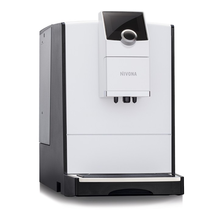 Nivona NICR 796 Vit Espressomaskin Inkl. Mjölkbehållare & 8x400g Rigtig Kaffe Organic