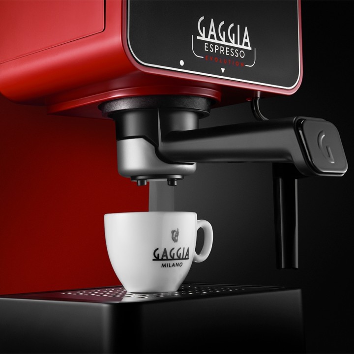 Gaggia Espresso Evolution Röd Espressomaskin
