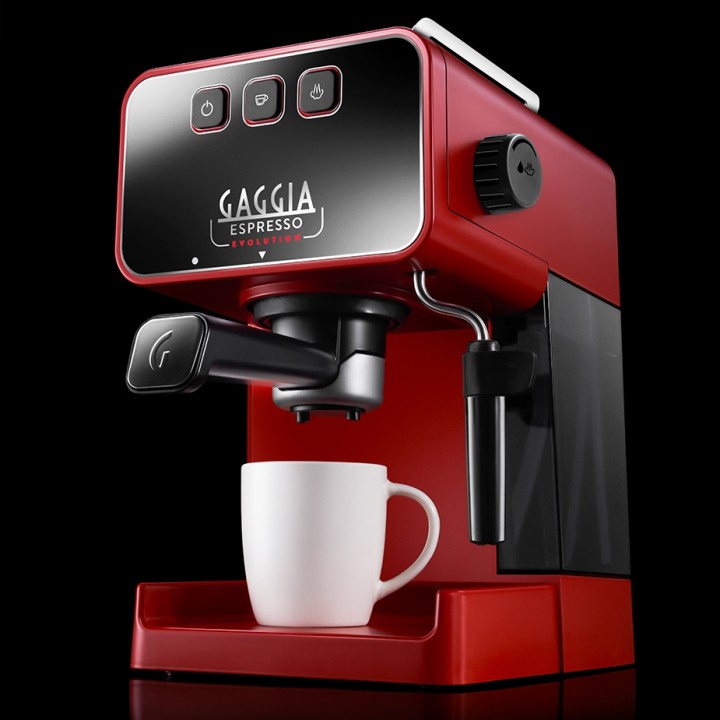 Gaggia Espresso Evolution Röd Espressomaskin