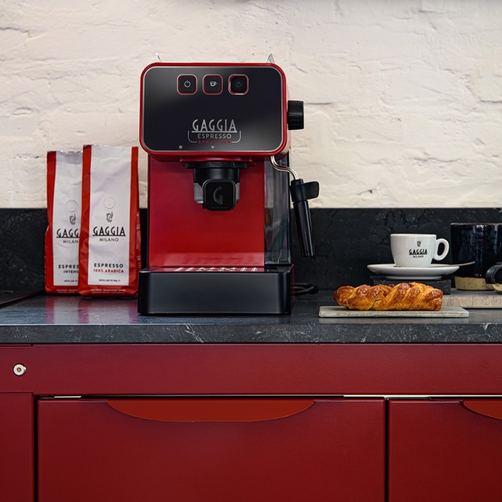 Gaggia Espresso Evolution Röd Espressomaskin