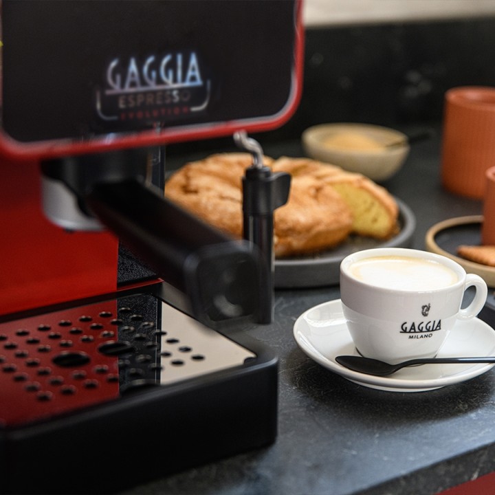 Gaggia Espresso Evolution Röd Espressomaskin