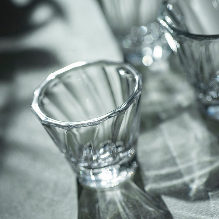Loveramics Twisted Espresso Glas 7 cl 1 St Grön