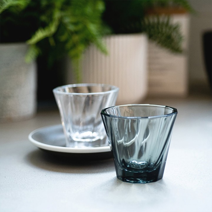 Loveramics Twisted Espresso Glas 7 cl 1 St Grön