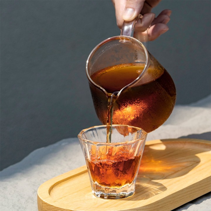 Loveramics Twisted Cortado Glas 12 cl 1 St Klar