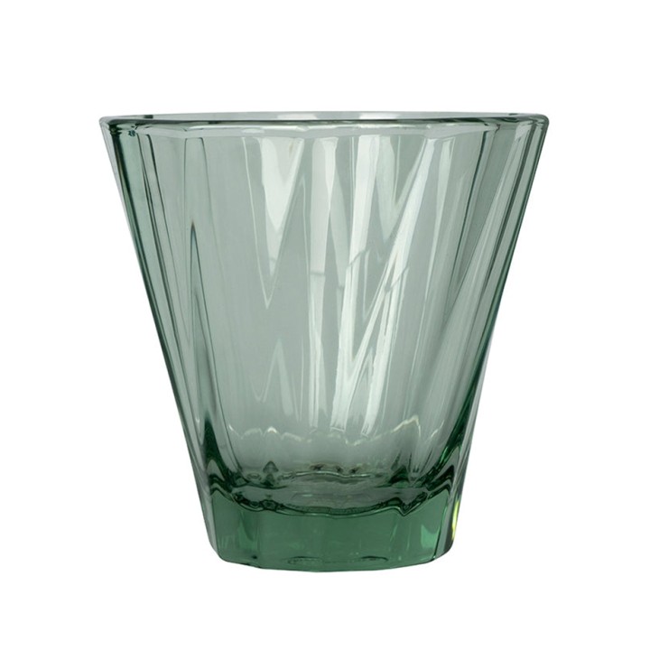 Loveramics Twisted Cappuccino Glas 18 cl 1 St Grön
