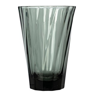 Loveramics Twisted Latte Glas 36 cl 1 St Svart