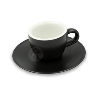 Club House Tulipano Espresso med Underkopp Matt Svart 7 cl 1 St