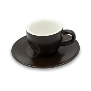 Club House Tulipano Espresso med Underkopp Matt Brun 7 cl 1 St