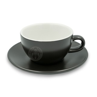 Club House Tulipano Cappuccino med Underkopp Matt Svart 26 cl 1 St