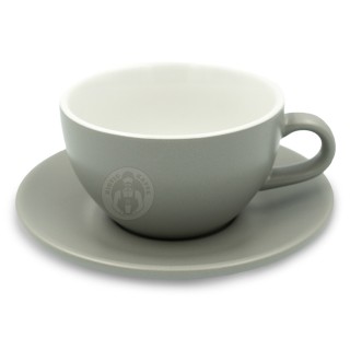 Club House Tulipano Latte med Underkopp Matt Grå 30 cl 1 St