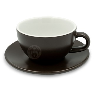 Club House Tulipano Latte med Underkopp Matt Brun 30 cl 1 St