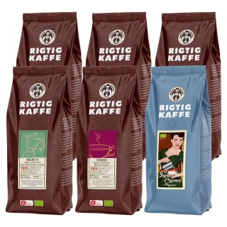 Rigtig Kaffe Ekologiskt Mixpaket 2,5kg