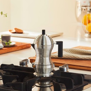 Alessi Pulcina Espressokanna Svart 1 Kopp